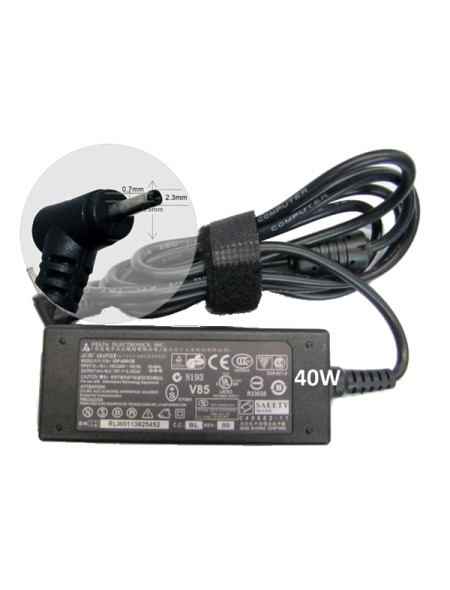 Cargador para portátil Asus 40W 19V 2.1A 2.5 mm x 0.7 mm / 2120